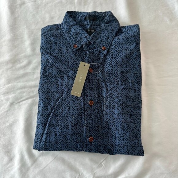 JCrew Long Sleeve Button Down NWT - Picture 1 of 3
